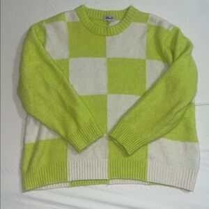 Baum Und Pferdgarten Oversized‎ Check Sweater Size Small Medium